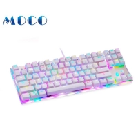 Light blue shaft mechanical keyboard